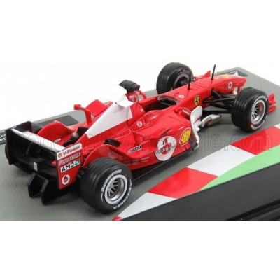 EDICOLA FERRARI F1  F2004 N 2 SEASON 2004 RUBENS BARRICHELLO - RED 1/43