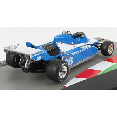 EDICOLA LIGIER F1  JS11 N 26 SEASON 1979 JACQUES LAFFITE - BLUE WHITE 1/43