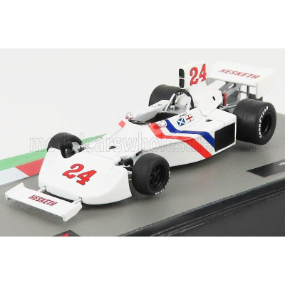 EDICOLA HESKETH F1  308B N 24 SEASON 1975 JAMES HUNT - WHITE 1/43