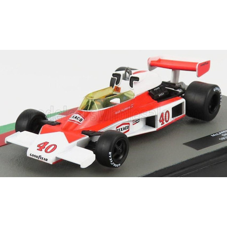 EDICOLA McLAREN F1  M23 N 40 BRITISH GP 1977 GILLES VILLENEUVE - ORANGE WHITE 1/43