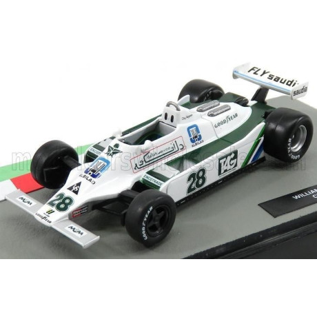 EDICOLA WILLIAMS F1  FW07 N 28 SEASON 1979 CLAY REGAZZONI - GREEN WHITE 1/43