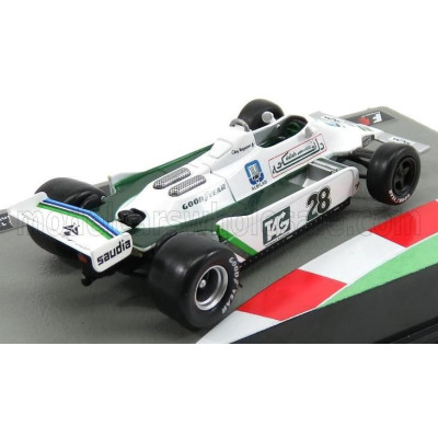 EDICOLA WILLIAMS F1  FW07 N 28 SEASON 1979 CLAY REGAZZONI - GREEN WHITE 1/43