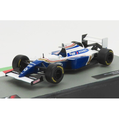 EDICOLA WILLIAMS F1  RENAULT FW16 ELF N 0 SEASON 1994 DEMON HILL - BLUE WHITE 1/43