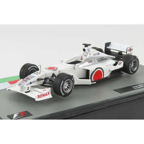 EDICOLA BAR F1  002 HONDA N 22 SEASON 2000 JACQUES VILLENEUVE - WHITE 1/43