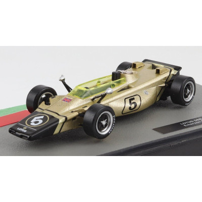 EDICOLA LOTUS F1  56B N 5 SEASON 1971 EMERSON FITTIPALDI - GOLD BLACK 1/43