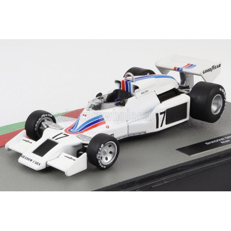 EDICOLA SHADOW F1  DN8 N 17 SEASON 1977 ALAN JONES - WHITE 1/43