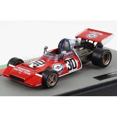 EDICOLA TECNO F1  PA123 TEAM MARTINI RACING N 30 SEASON 1972 NANNI GALLI - RED 1/43