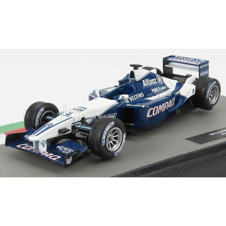 EDICOLA WILLIAMS F1  BMW FW23 N 5 SEASON 2001 RALF SCHUMACHER - WHITE BLUE 1/43