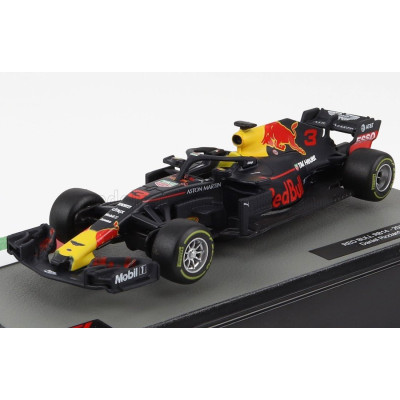 EDICOLA RED BULL F1  RB14 TEAM ASTON MARTIN TAG HEUER N 3 SEASON 2018 DANIEL RICCIARDO - MATT BLUE YELLOW 1/43