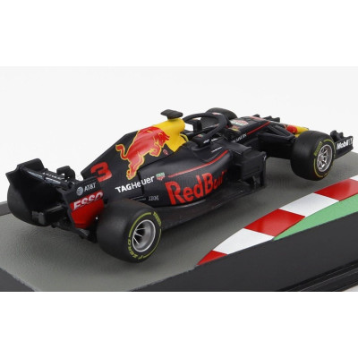 EDICOLA RED BULL F1  RB14 TEAM ASTON MARTIN TAG HEUER N 3 SEASON 2018 DANIEL RICCIARDO - MATT BLUE YELLOW 1/43