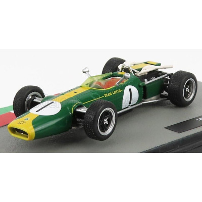 EDICOLA LOTUS F1 43 BRM TEAM LOTUS N 1 SEASON 1966 JIM CLARK - GREEN YELLOW 1/43