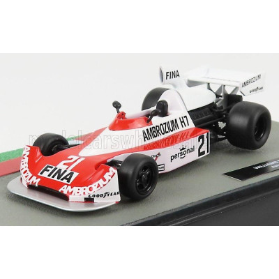 EDICOLA WILLIAMS F1  FW04 N 21 SEASON 1975 JACQUES LAFFITE - RED WHITE 1/43