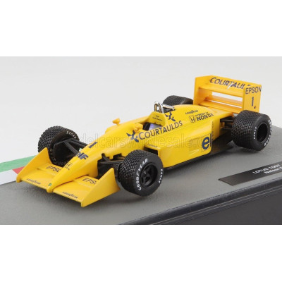 EDICOLA LOTUS F1  100T TEAM CAMEL HONDA N 1 SEASON 1988 NELSON PIQUET - YELLOW 1/43