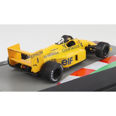 EDICOLA LOTUS F1  100T TEAM CAMEL HONDA N 1 SEASON 1988 NELSON PIQUET - YELLOW 1/43