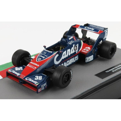 EDICOLA TOLEMAN F1  TG183B N 36 SEASON 1983 BRUNO GIACOMELLI - BLUE RED 1/43