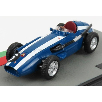 EDICOLA MASERATI F1  250F N 5 SEASON 1958 CARROLL SHELBY - BLUE WHITE 1/43