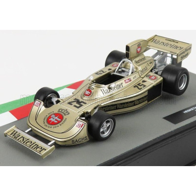 EDICOLA HESKETH F1  308B N 25 SEASON 1975 HERALD ERTI - GOLD 1/43