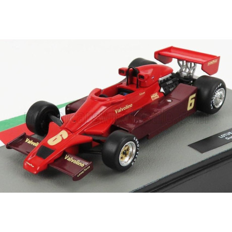 EDICOLA LOTUS F1  78 N 6 SEASON 1977 GUNNAR NILSSON - 2 TONE RED 1/43