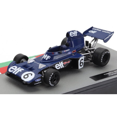 EDICOLA TYRRELL F1  006 TEAM ELF TYRREL N 6 SEASON 1973 FRANCOISE CEVERT - BLUE 1/43