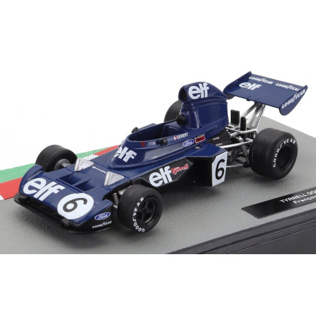 EDICOLA TYRRELL F1  006 TEAM ELF TYRREL N 6 SEASON 1973 FRANCOISE CEVERT - BLUE 1/43