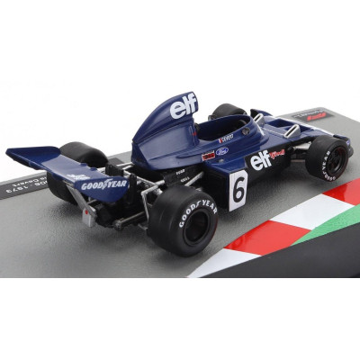 EDICOLA TYRRELL F1  006 TEAM ELF TYRREL N 6 SEASON 1973 FRANCOISE CEVERT - BLUE 1/43