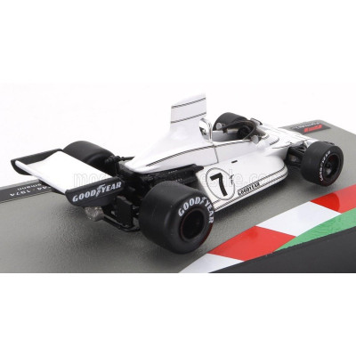 EDICOLA BRABHAM F1 BT44 N 7 SEASON 1974 CARLOS REUTEMANN - WHITE 1/43