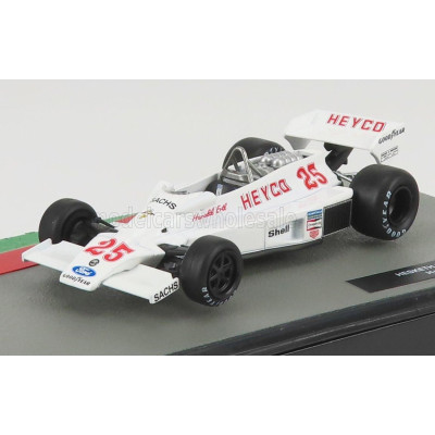 EDICOLA HESKETH F1  308E HEYCO N 25 SEASON 1977 HERALD ERTL - WHITE 1/43