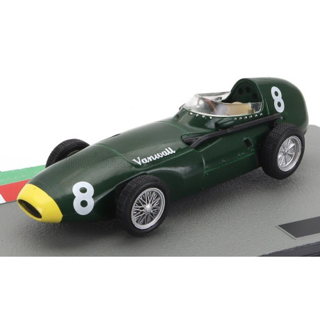 EDICOLA VANWALL F1  57 N 8 SEASON 1958 STIRLING MOSS - GREEN 1/43