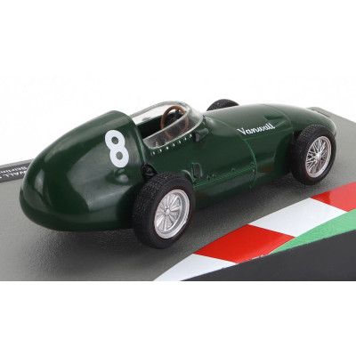 EDICOLA VANWALL F1  57 N 8 SEASON 1958 STIRLING MOSS - GREEN 1/43