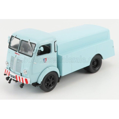 EDICOLA BERLIET GLB TANKER TRUCK VILLE DE DIEPPE 1951 - LIGHT BLUE 1/43