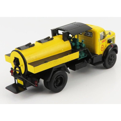 EDICOLA BERLIET GLM10R TANKER TRUCK RIFIUTI SPECIALI 1955 - YELLOW BLACK 1/43
