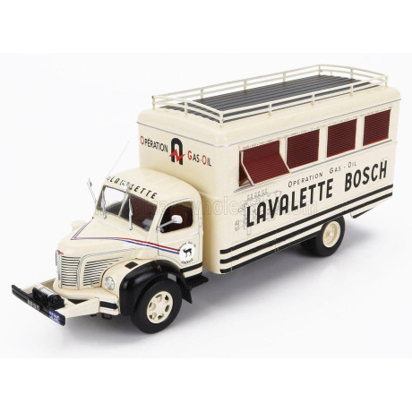 EDICOLA BERLIET GLC6 TRUCK OPERATION GAS OIL LAVALETTE BOSH 2-ASSI 1969 - CREAM 1/43