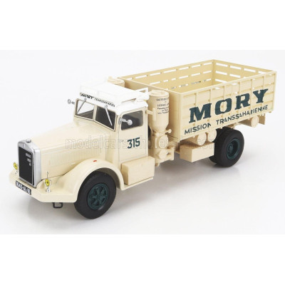 EDICOLA BERLIET GDM E10 TRUCK N 315 MORY MISSION TRANSSAHARIENNE 2-ASSI 1941 - SAND 1/43