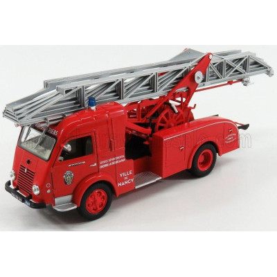 EDICOLA RENAULT GALION TRUCK SCALA GUGUMUS VILLE DE NANCY 1960 FIRE ENGINE - VIGILI DEL FUOCO - RED 1/43