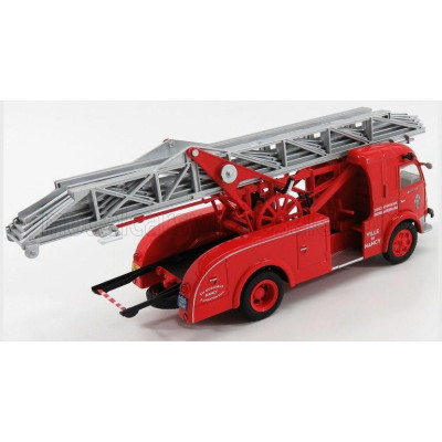 EDICOLA RENAULT GALION TRUCK SCALA GUGUMUS VILLE DE NANCY 1960 FIRE ENGINE - VIGILI DEL FUOCO - RED 1/43