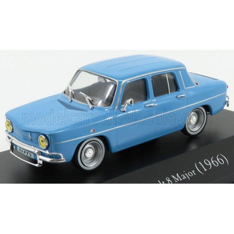 EDICOLA RENAULT R8 MAJOR 1966 - LIGHT BLUE 1/43