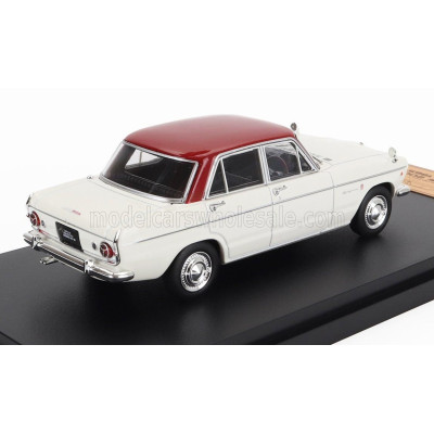 EDICOLA NISSAN PRINCE SKYLINE 2000 GT-B (S54B-2) 1965 - WHITE RED 1/43
