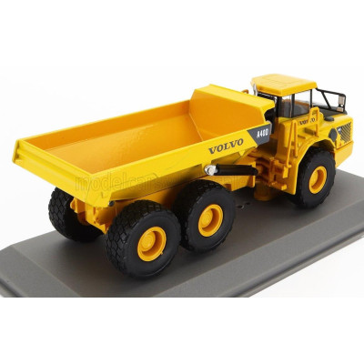 EDICOLA VOLVO A40D TRUCK CASSONATO RIBALTABILE CAVA MINERARIA TRACTOR 3-ASSI 2001 - YELLOW BLACK 1/72