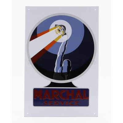 EDICOLA ACCESSORIES METAL PLATE - MARCHAL SERVICE - VARIOUS 1/1