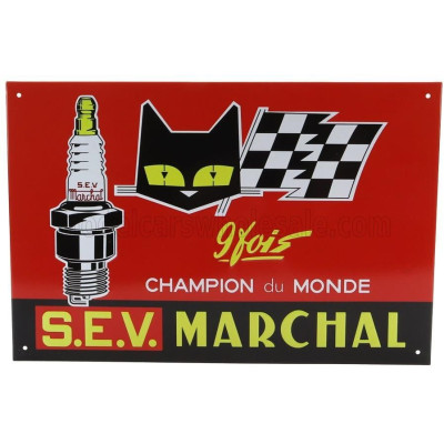 EDICOLA ACCESSORIES METAL PLATE - S.E.V. MARCHAL - VARIOUS 1/1
