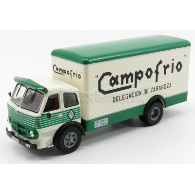 EDICOLA PEGASO 1060L TRUCK CASSONATO CAMPOFRIO DELEGACION DE SARAGOZA 1966 - WHITE GREEN 1/43