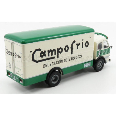 EDICOLA PEGASO 1060L TRUCK CASSONATO CAMPOFRIO DELEGACION DE SARAGOZA 1966 - WHITE GREEN 1/43