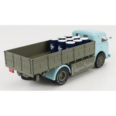 EDICOLA PEGASO Z-1601 TRUCK ELECTRICO 1952 - LIGHT BLUE GREY 1/43