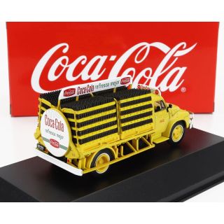 EDICOLA BEDFORD J6 TRUCK WITH BOTTLE COCA-COLA 1964 - YELLOW 1/72