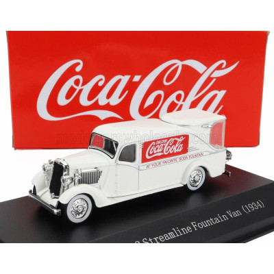 EDICOLA DODGE KH-32 STREAMLINE VAN FOUNTAIN COCA-COLA 1934 - WHITE 1/72