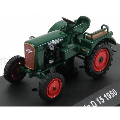 EDICOLA HELA D15 TRACTOR TRUCK 1950 - CON VETRINA - WITH SHOWCASE - GREEN RED 1/43