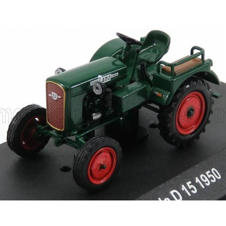EDICOLA HELA D15 TRACTOR TRUCK 1950 - CON VETRINA - WITH SHOWCASE - GREEN RED 1/43