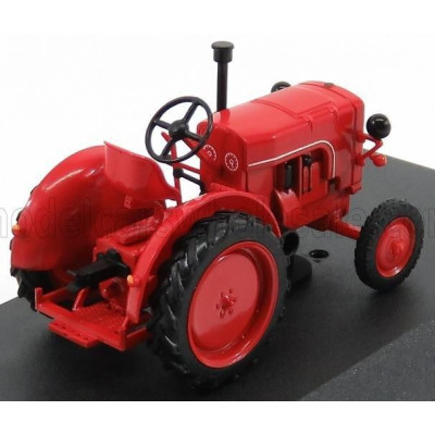 EDICOLA FAHR F22 TRACTOR TRUCK 1938 - CON VETRINA - WITH SHOWCASE - RED 1/43