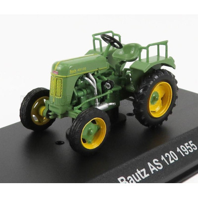 EDICOLA BAUTZ AS120 TRACTOR 1955 - CON VETRINA - WITH SHOWCASE - GREEN 1/43