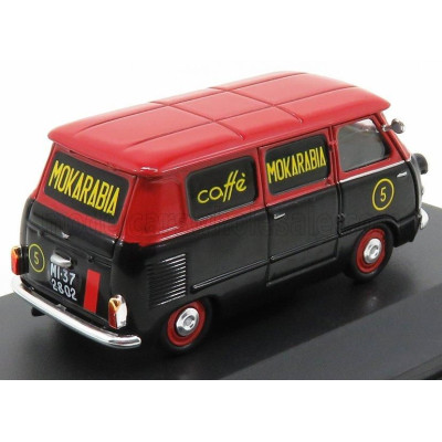 EDICOLA FIAT 600 CORIASCO (MULTIPLA) MOKARABIA CAFFE' 1958 - BLACK RED 1/43